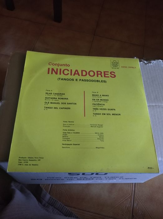 NOVO PREÇO 2 discos de vinil antigos