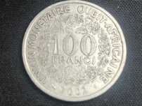 Estados África Ocidental 2002 -    100 Francos Cuproniquel
