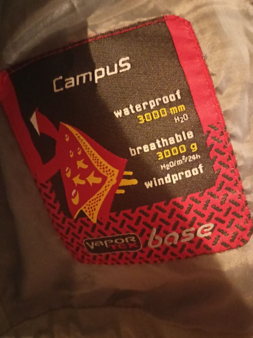 Kurtka trekkingowa Campus wielosezonowa z polarem polar damska L  M