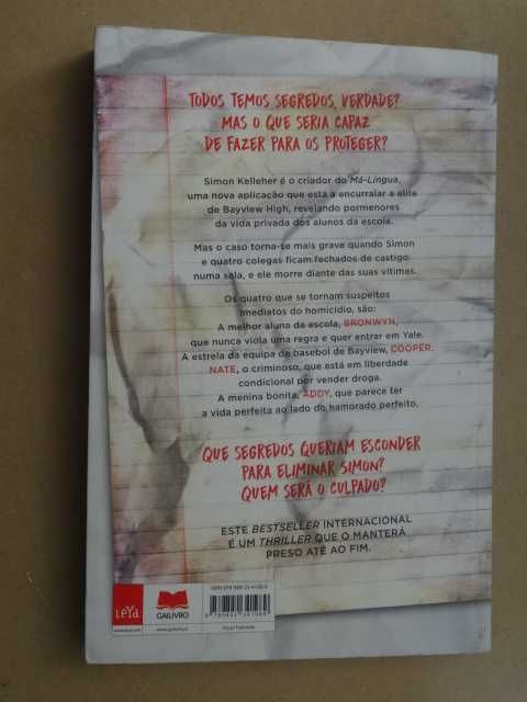 Um de Nós Mente de Karen M. McManus - 1ª Edição