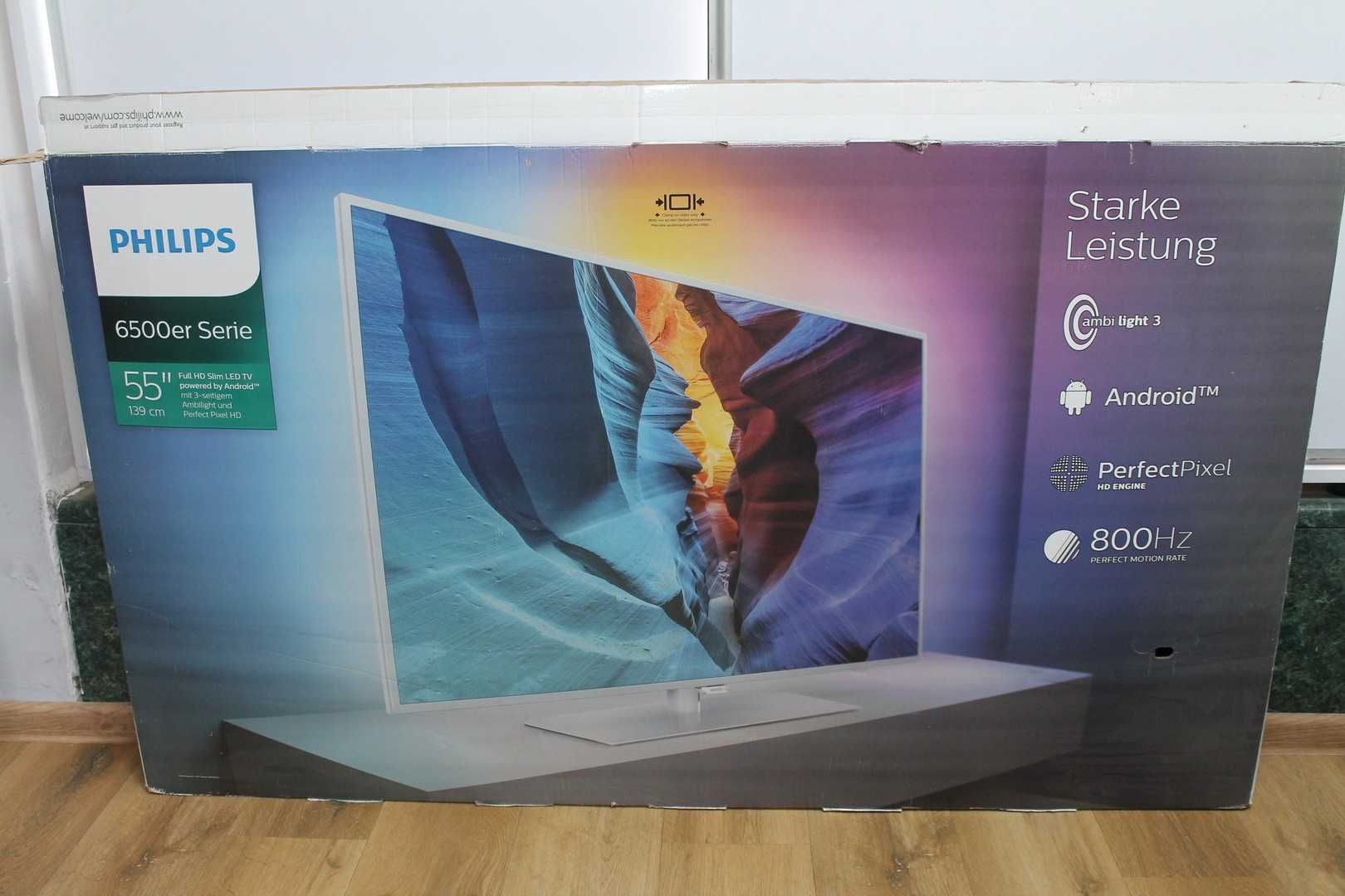 Telewizor PHILIPS 55PFT6550/12  komplet