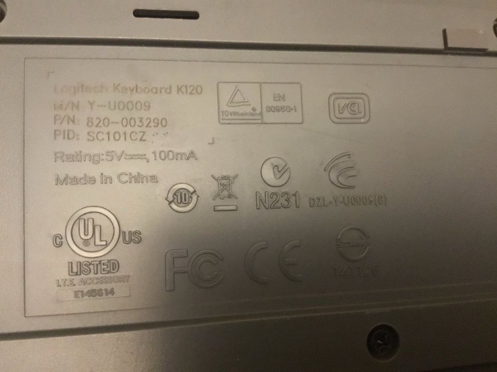 Клавиатуры Logitech,Genius и Dell