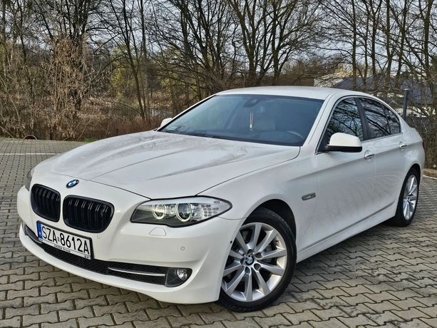 BMW Seria 5 Sedan Automat Head up Kamera 360&#039; Piękny biały kolor