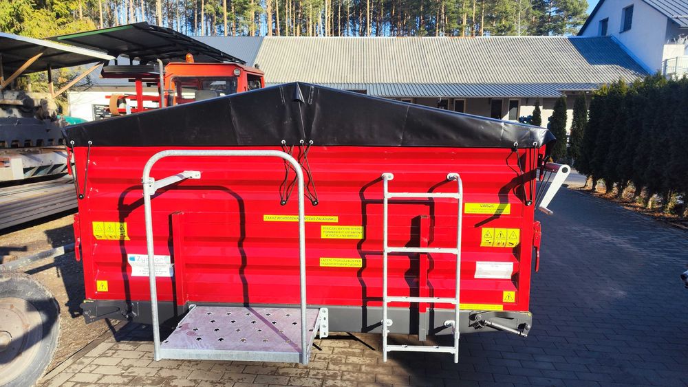 Kompletna górna zabudowa do przyczepy D-47 z plandeką | Jak Z IKEA |