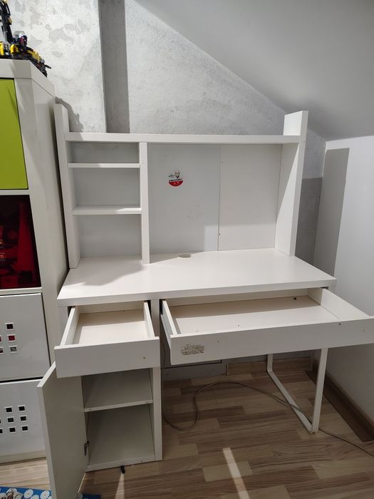 Biurko ikea Mickey z nadstawką