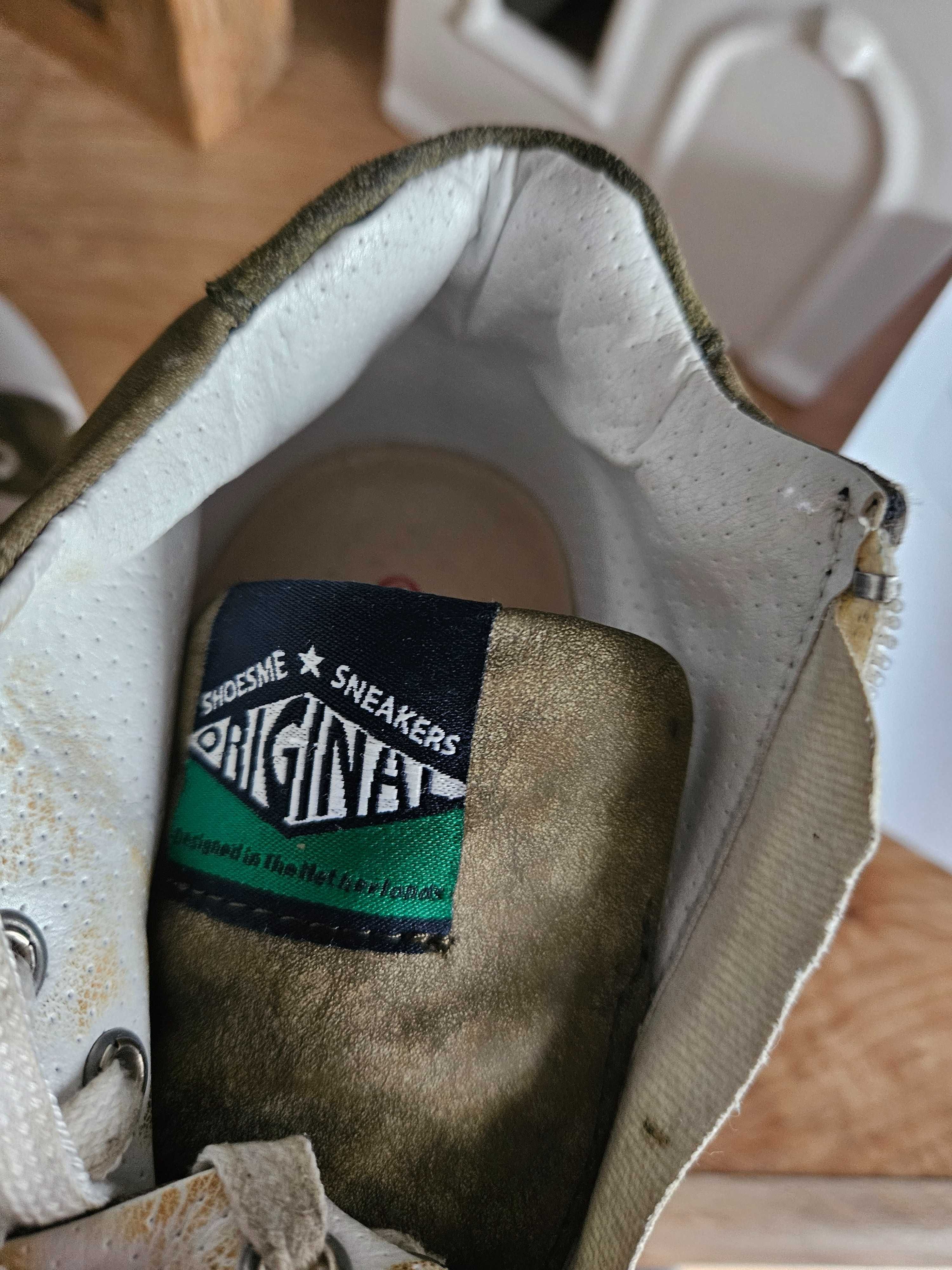 Buty sneakersy oryginalne shoesme 30 za kostke jesienne