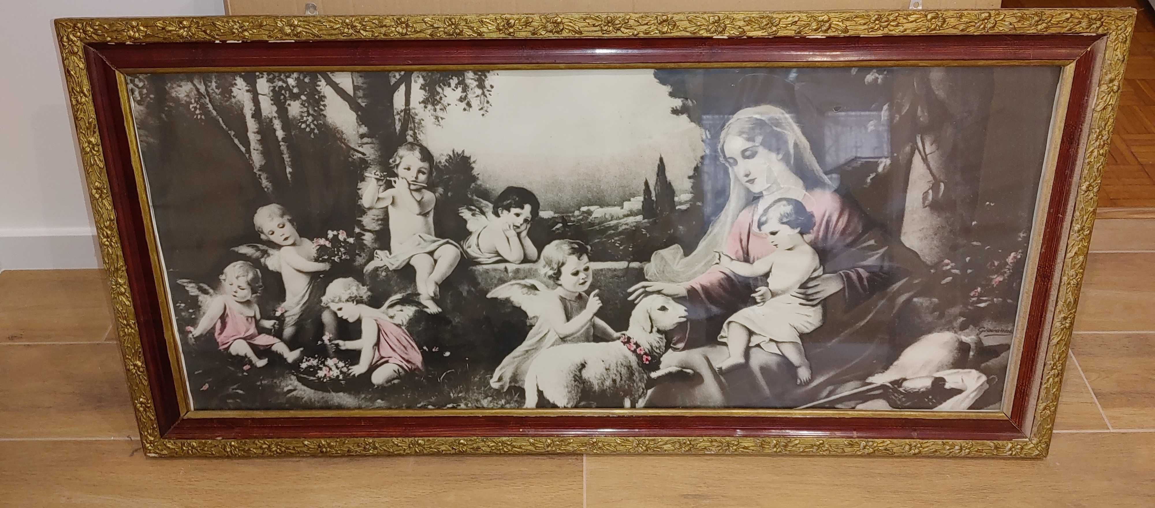 Obraz Giovanni Madonna z aniołkami.