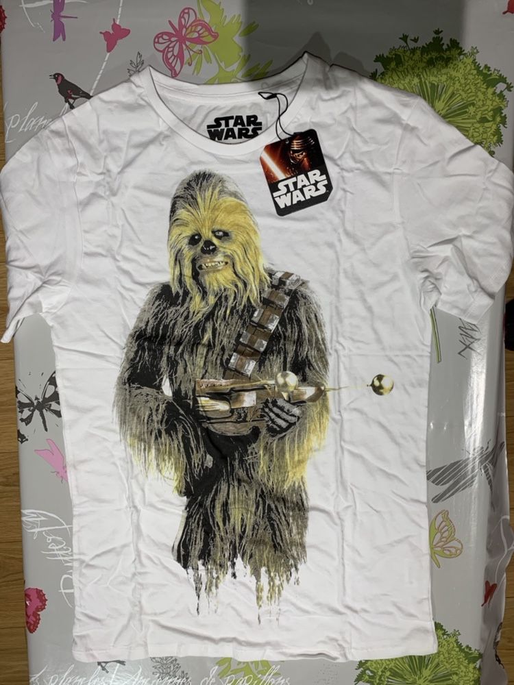 Vários modelos T-shirt original Star Wars (Produto novo e embalado)