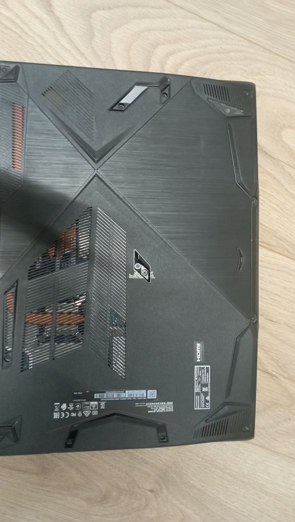 NotebookMSI GF63 Thin i5-11400H 16GB 1,512 gb RTX3050TI 14'' FHD 144hz