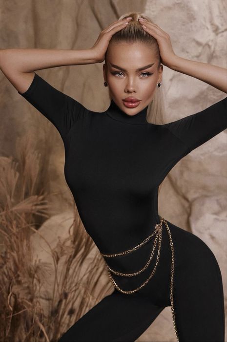 Комбинезон с открытой спинкой LIOR