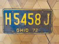 Ohio tablica rejestracyjna Usa oryginal