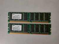 Комплект планок оперативної пам'яті (RAM) Samsung 512 Мб (DDR, 2x256)