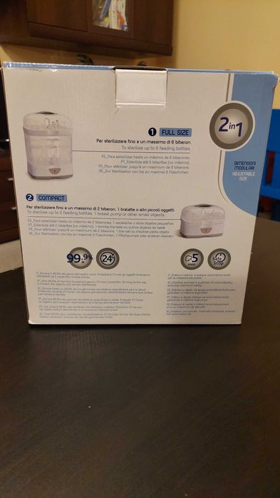 Sterylizator elektryczny CHICCO 2w1