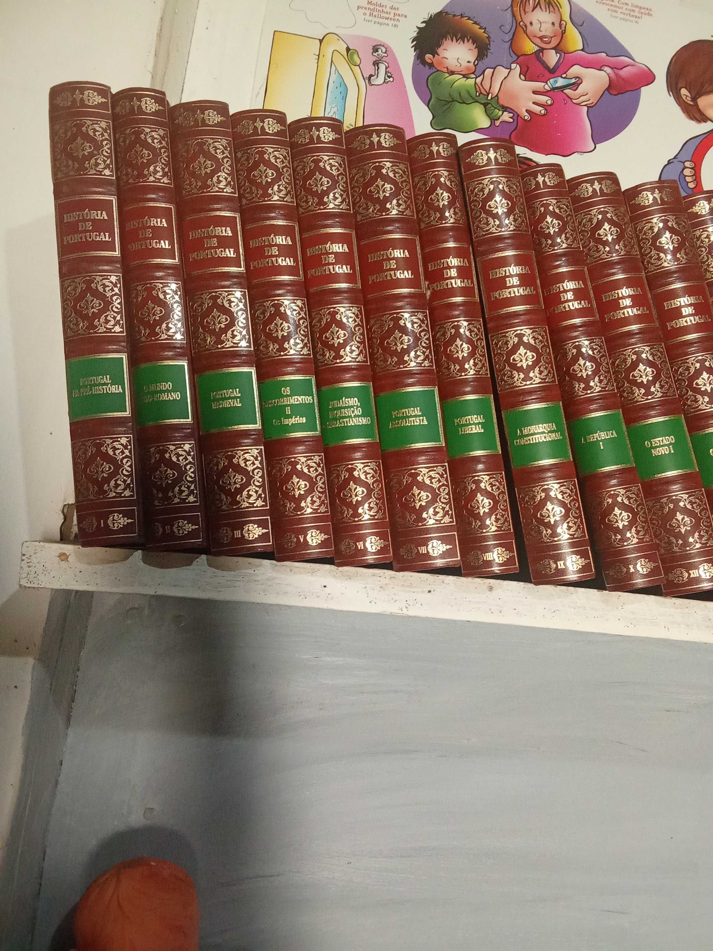 Livros antigos da história de Portugal