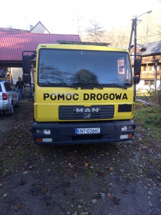 Sprzedam Man 10.185 LLC pomoc drogowa