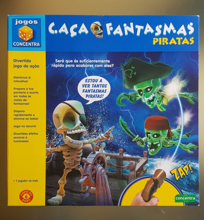 Jogo NOVO - Caça fantasmas piratas