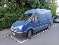 VW Crafter 2,5 TDI pierwsza rejestracja 2011