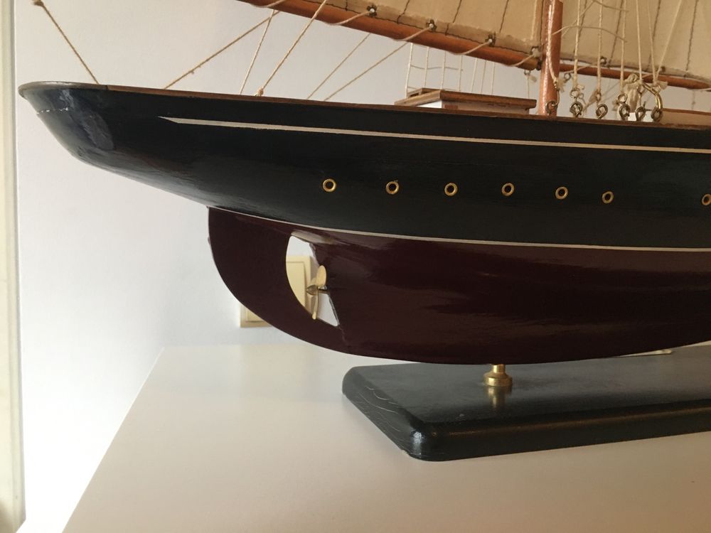 Model drewniany statku Carlscrona IV