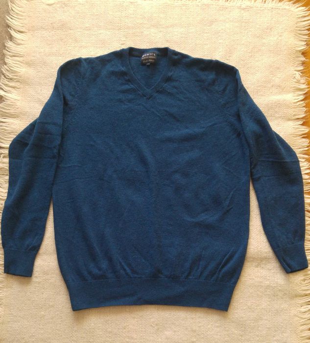 Sweter wełniany męski