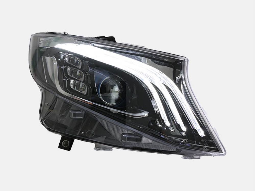 Full led фары стиль Maybach Mercedes Benz W447 Vito / V-class / Metris