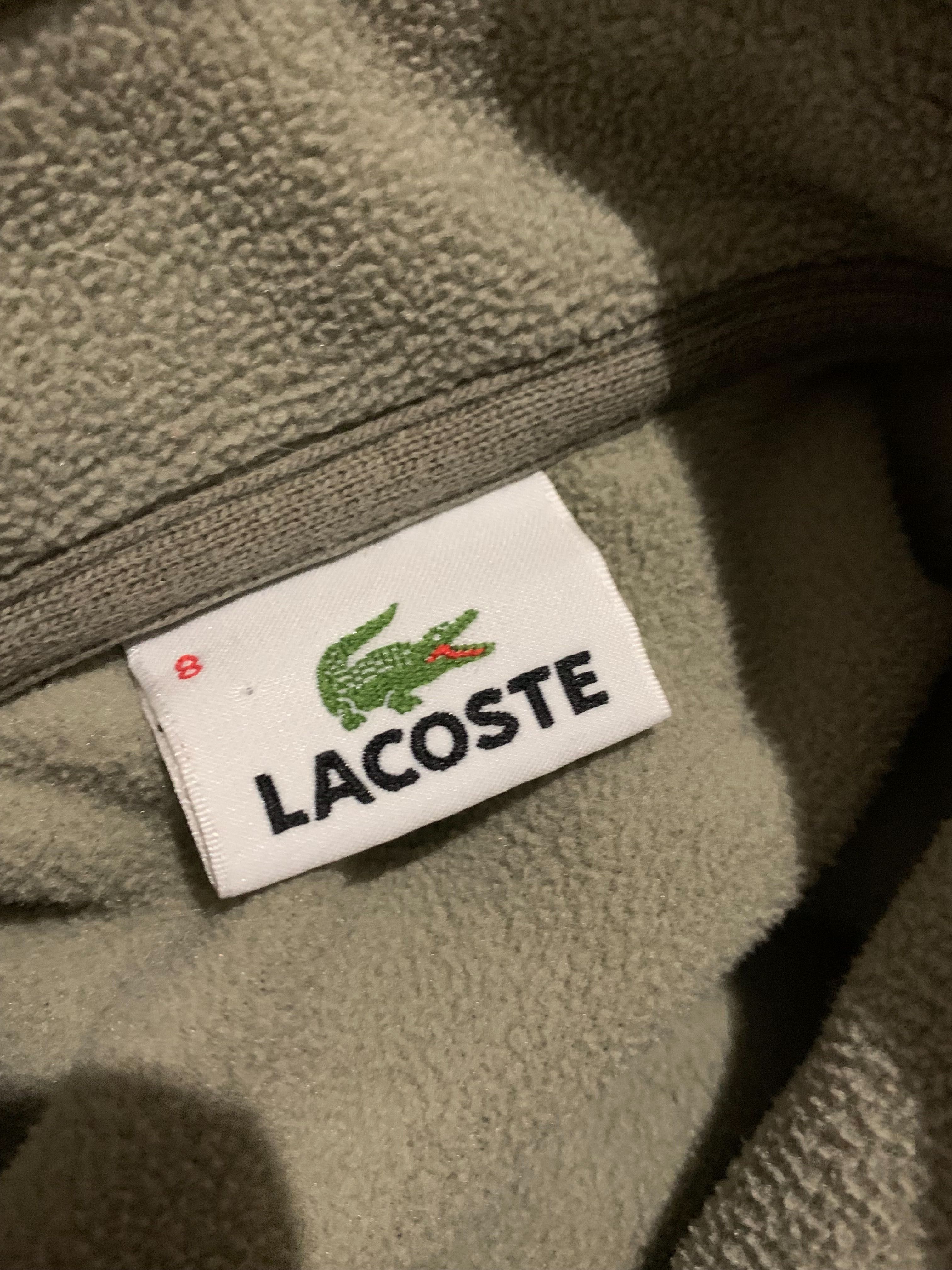 lacoste fleece флизка флиска супер теплая