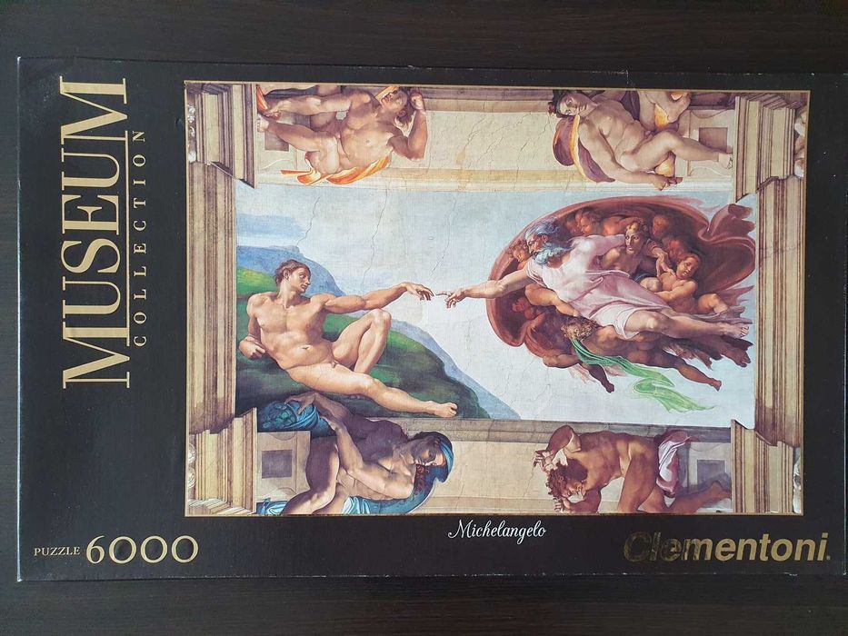 Puzzle 6000 elementów - Michał Anioł "Stworzenie człowieka"