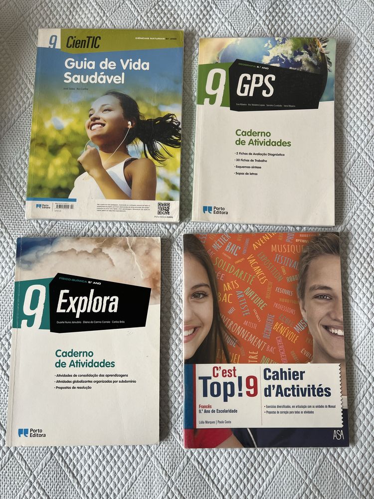 Cadernos de atividades