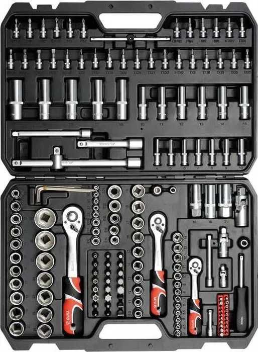 Набор инструментов YATO YT-38931 173 ел с трещоткой YATO