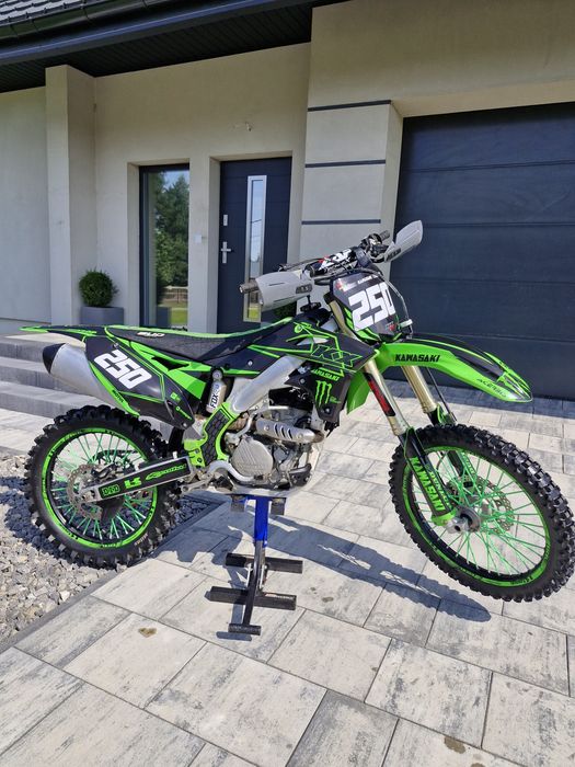 Kawasaki KXF 250 wtrysk mapy Po serwisie
