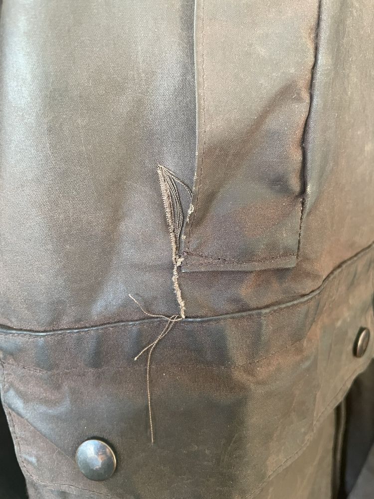 Parka tipo barbour
