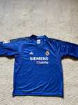 Camisola retro real Madrid 2004 tamanho criança