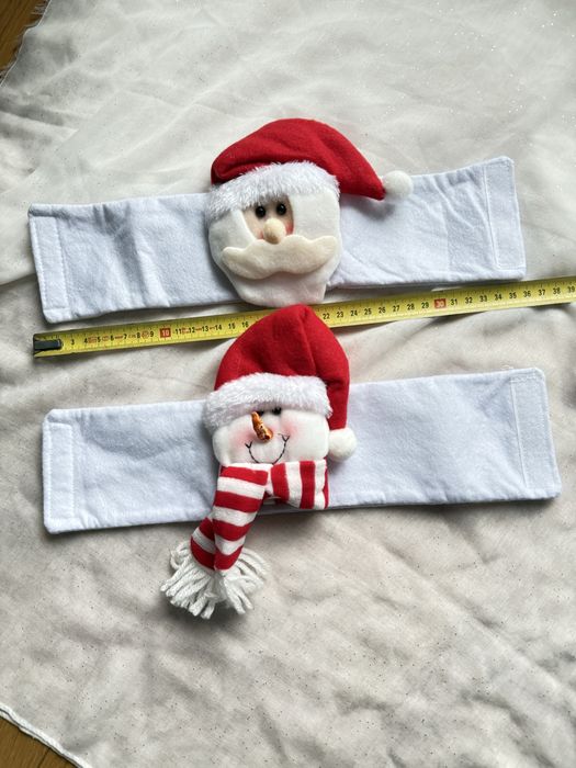 Opaski świąteczne do zaslon 2 szt