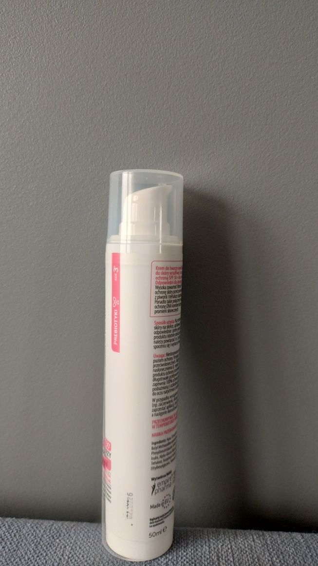 Krem do twarzy Solverx spf 50