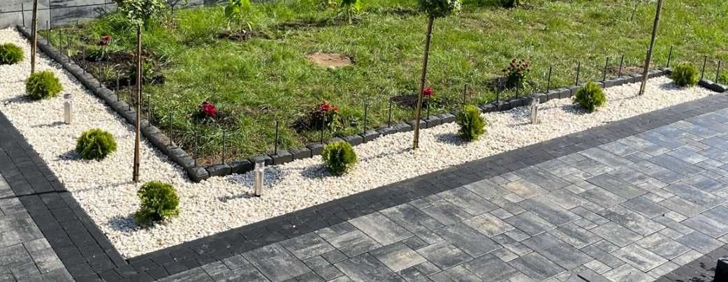 Obrzeże Trawnikowe ECO + 4 szpilki GUMOWE palisada ogrodowa krawężnik