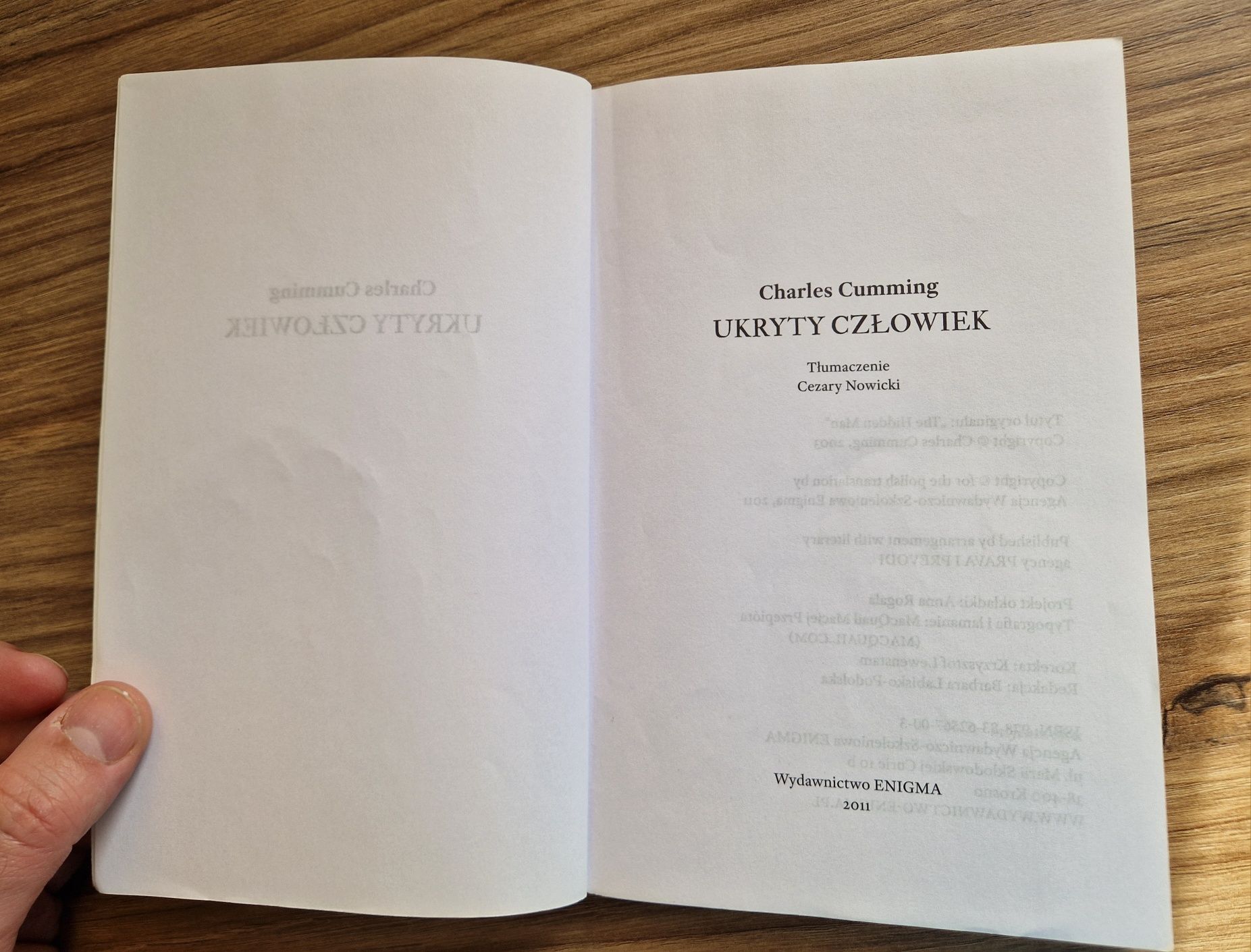 Ukryty człowiek - Charles Cumming