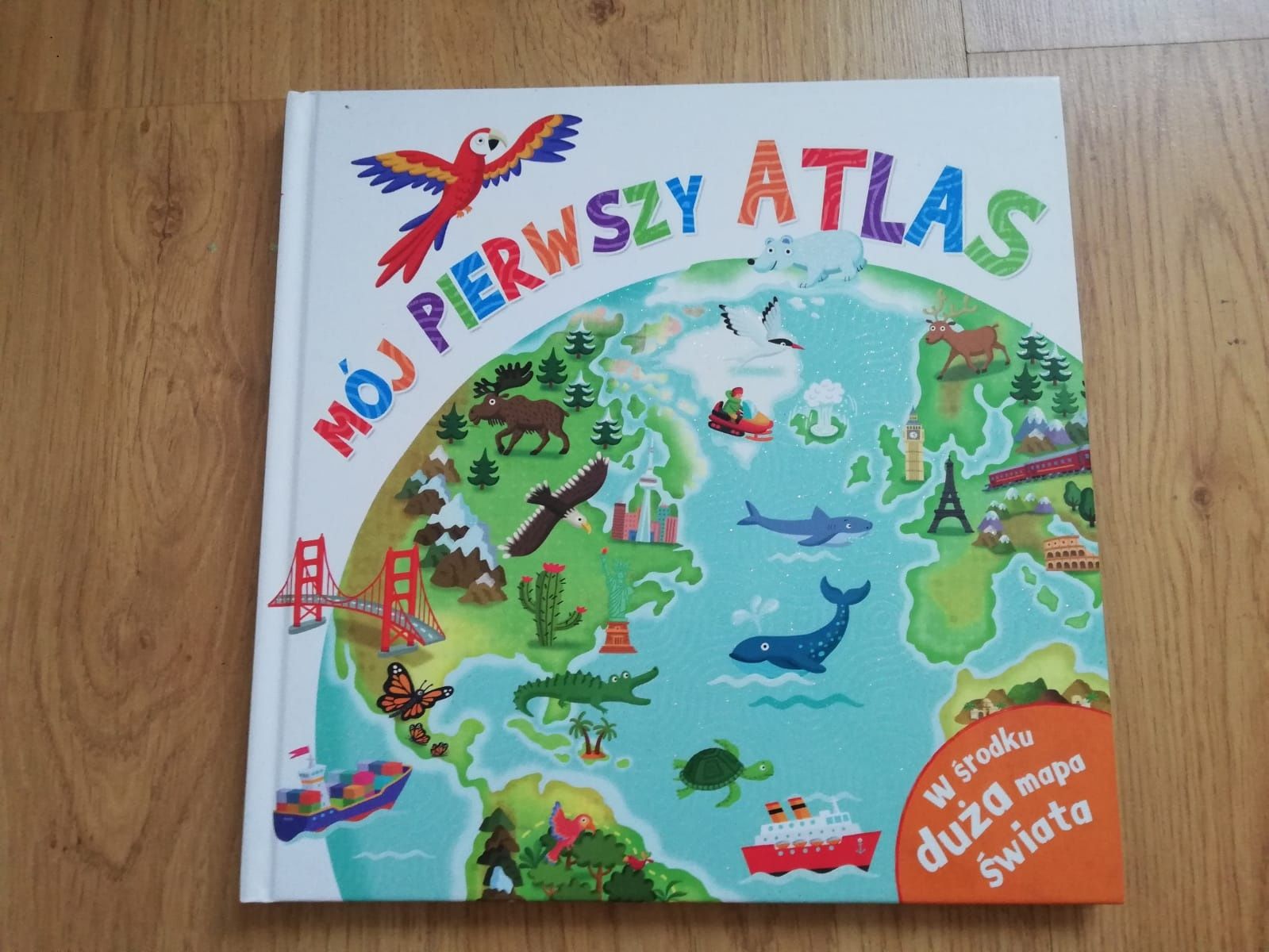 Mój pierwszy Atlas z mapą świata