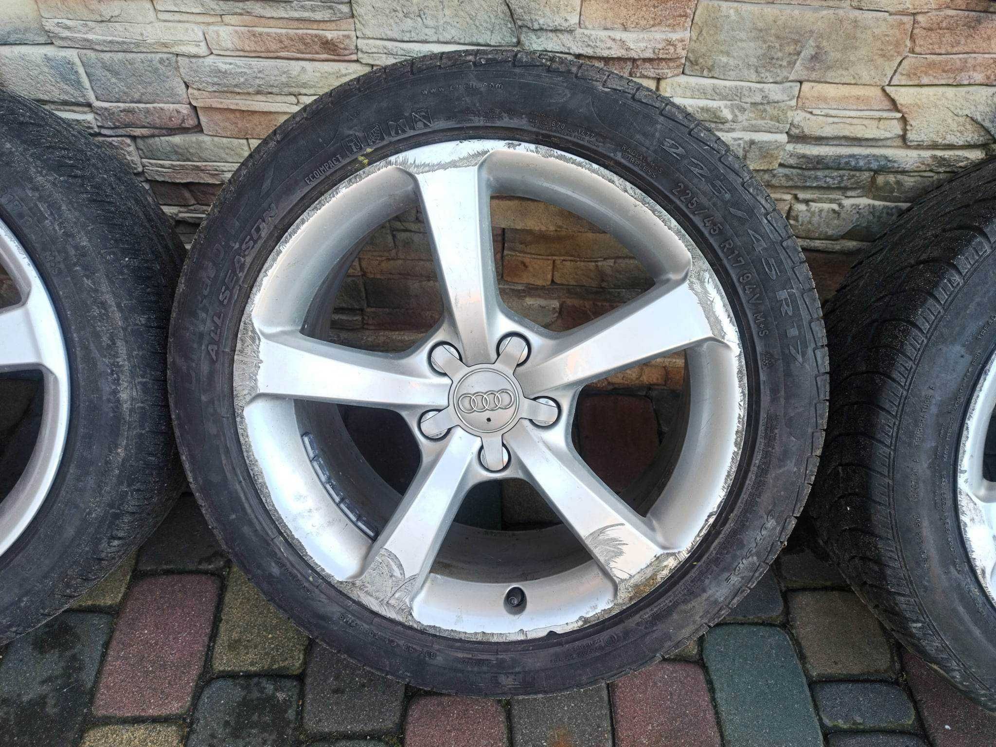 koła audi a3 8v felgi OEM 17 5x112 Pirelli cinturato P7