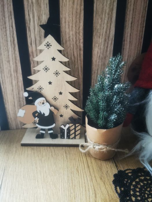 Zestaw ozdób świątecznych skrzat