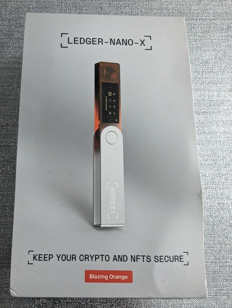 Ledger nano x ( nowy oryginalny )