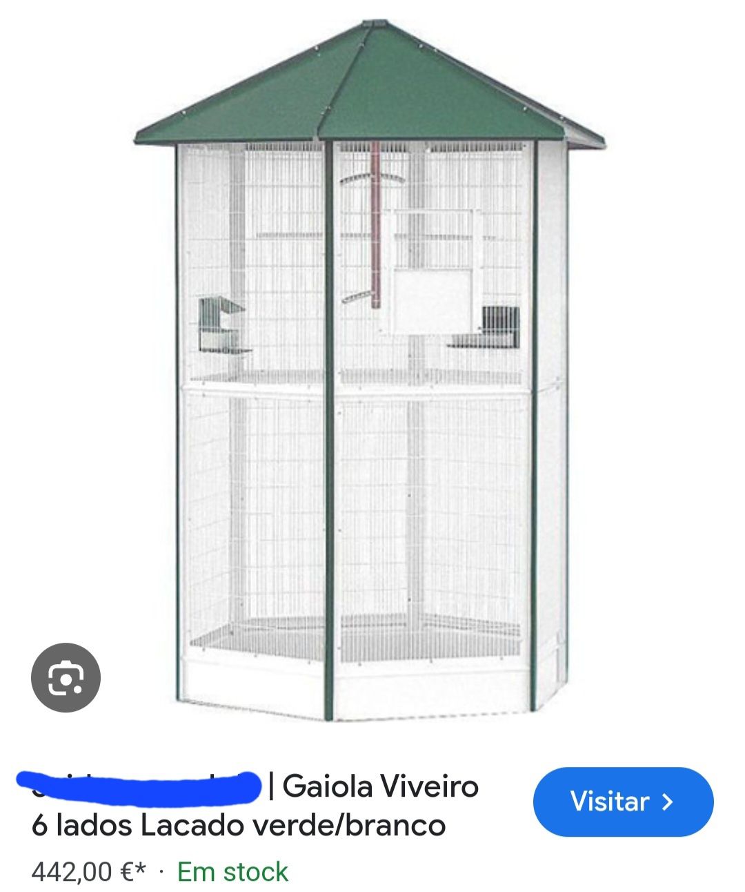 Gaiola Viveiro hexagonal
