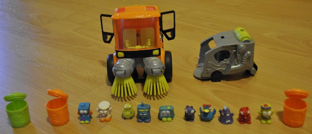 Cobi Trash Pack Śmieciaki Zamiatacz Ulic 68039