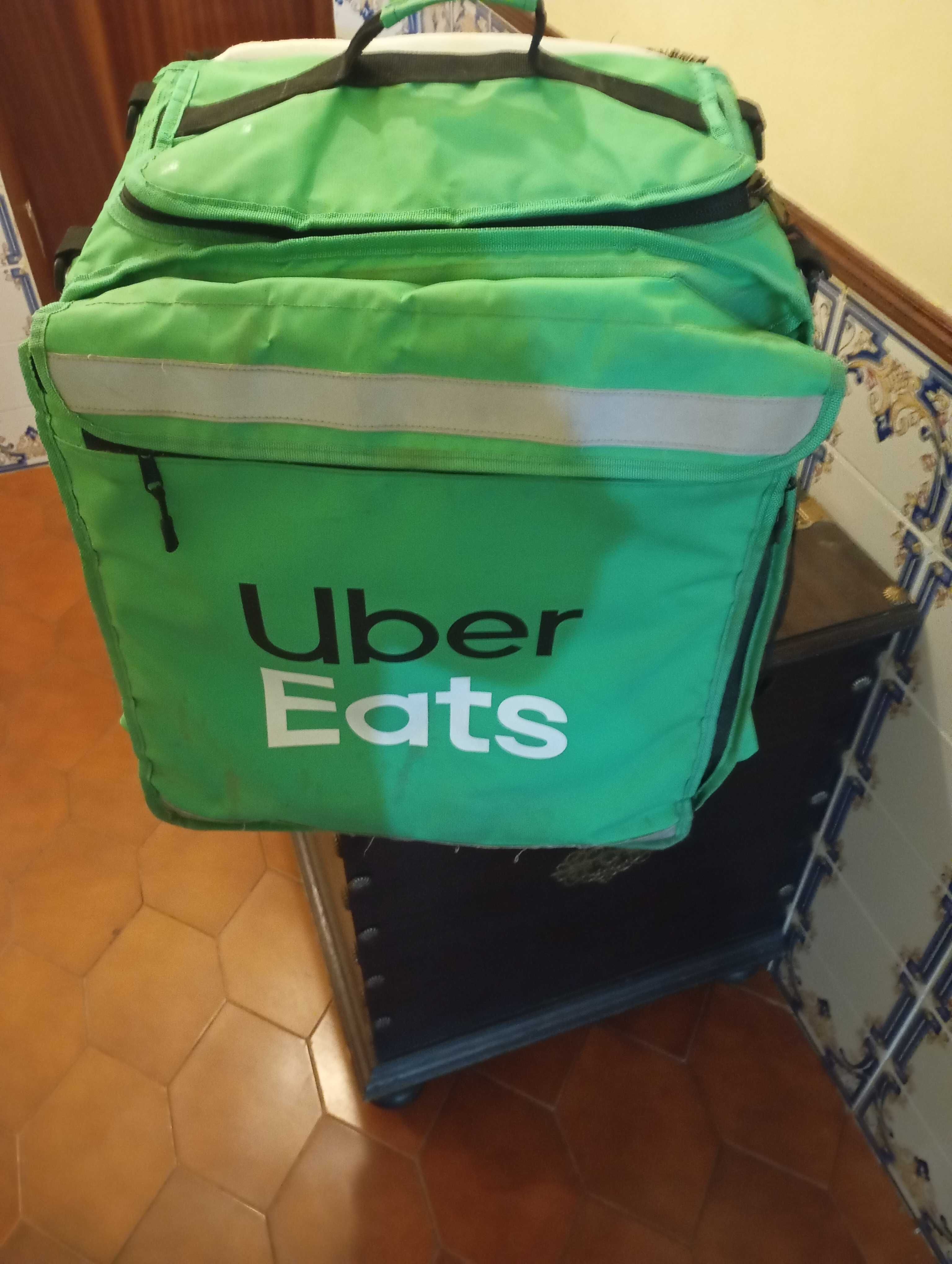 Mochila para entregar lanches para Uber