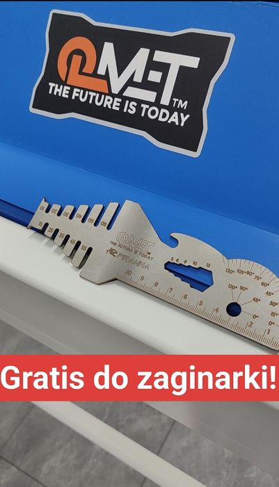 Krawędziarka Wyginarka Zginarka Giętarka Gientarka Zaginarka 2m + nóż!