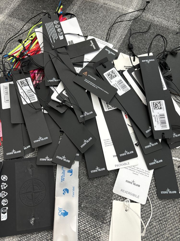 Zip tie, бирки,Off White,STONE ISLAND,MSGM,C.P.Compani