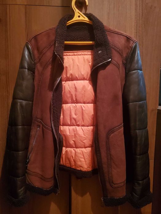 Чоловіча осінньо-весінньо-зимова куртка з натуральної шкіри Givenchy