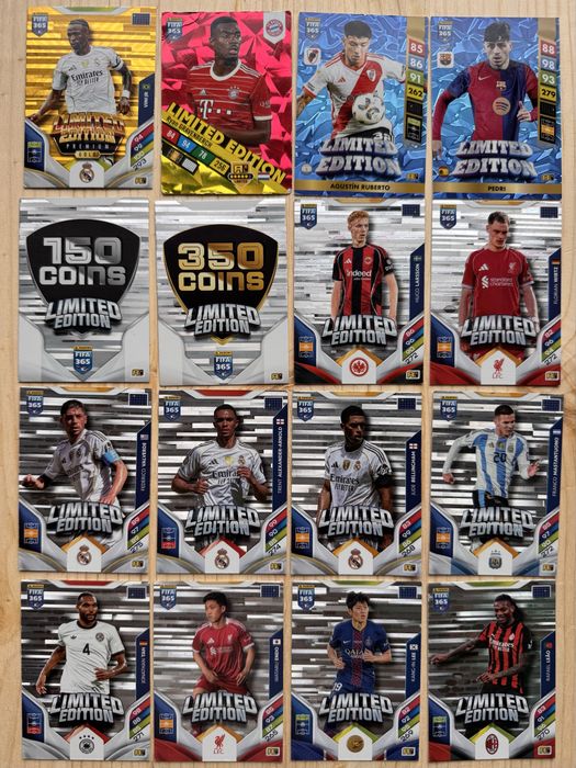 Karty piłkarskie - kolekcja kart unikatowych