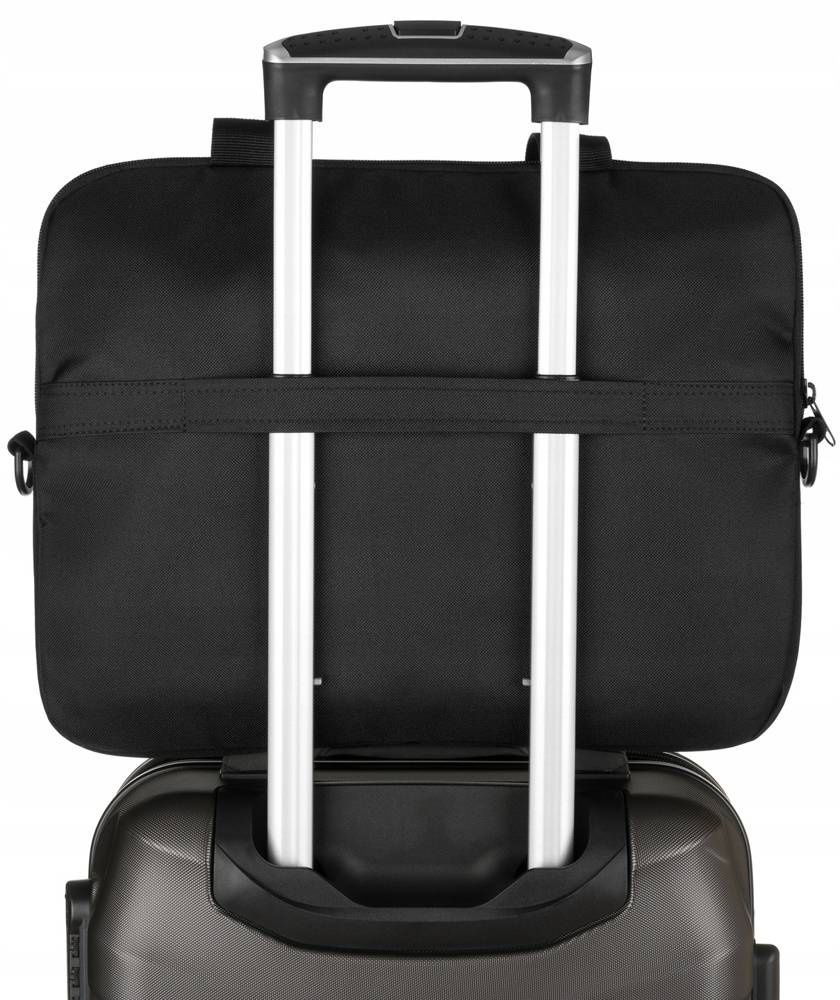 torba na laptopa z wytrzymałego poliestru - peterson