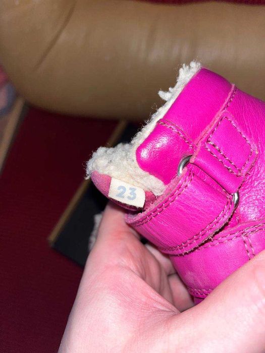 Дитячі зимові черевики D.D.Step Barefoot (розмір 23/ 14,3см)