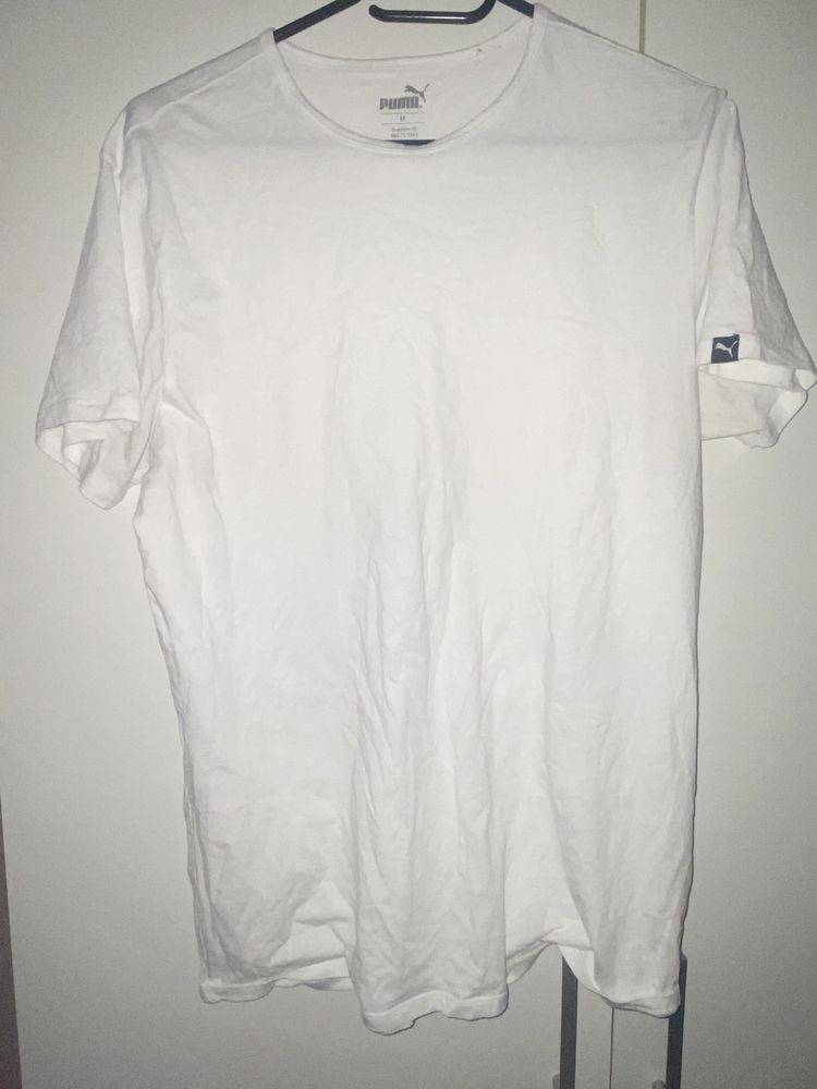bialy t-shirt puma
