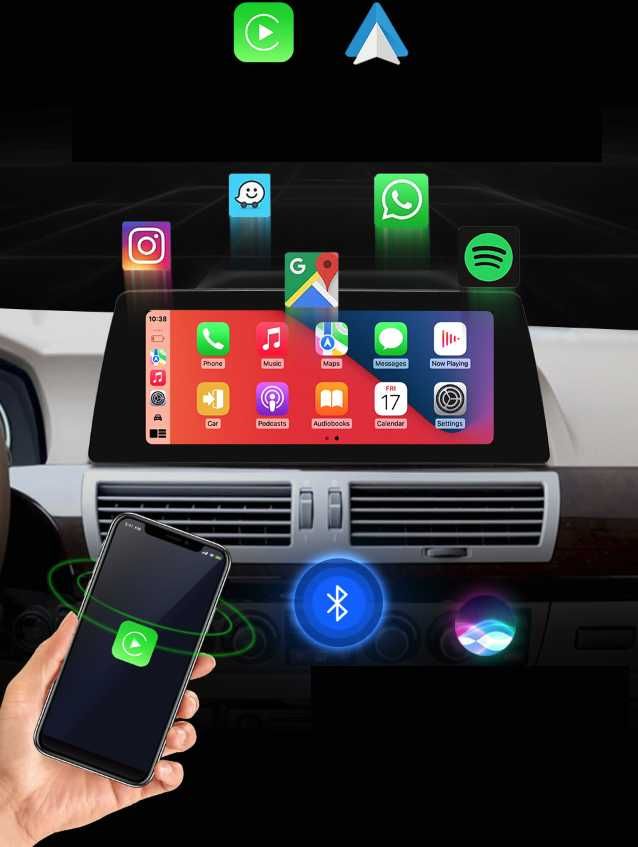 BMW 7 E65 E66 Android 8GB 10,25 CarPlay Radio "DAB+ Opcja" GPS WiFi 4G
